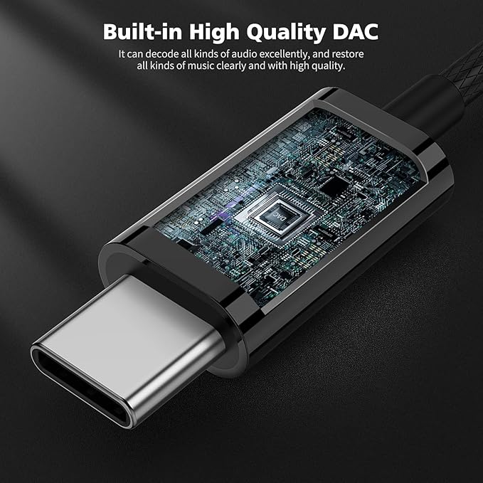 USB C Earbuds Headphones with Mic for iPhone 17 16e 16 Pro Max 15 Plus, Type C Wired in-Ear Volume Control Noise Isolation Sport Headset for Samsung Galaxy S25 S24 iPad Air Pro Oneplus 13 Pixel 8 7 6