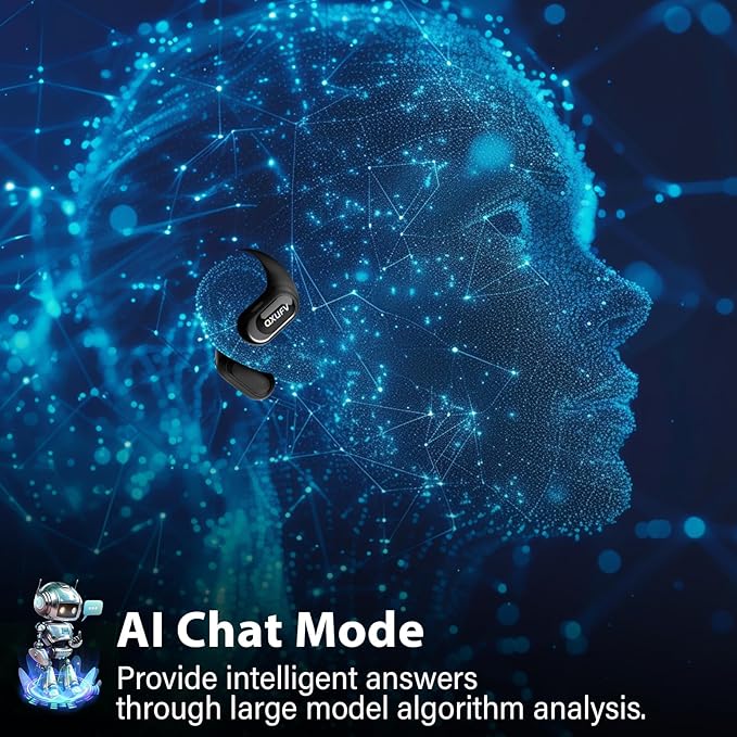 AI Translation Earbuds Real Time with Audio and Video Calls, 164 Language/7 Translation Modes Translator Earbuds Bluetooth 5.4 with APP, 50H Translate Ear Buds Device for Business/Learning/Travel