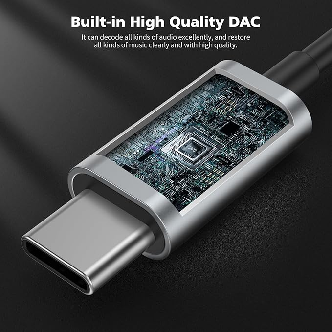 USB C Earbuds Wired Headphones with Mic for iPhone 17 16e 16 15 iPad Air Pro Samsung Z Flip Fold 6 Galaxy S25 Ultra S24 Pixel 8 7 6 Oneplus, Type C in-Ear Volume Control Noise Isolation Sport Headset