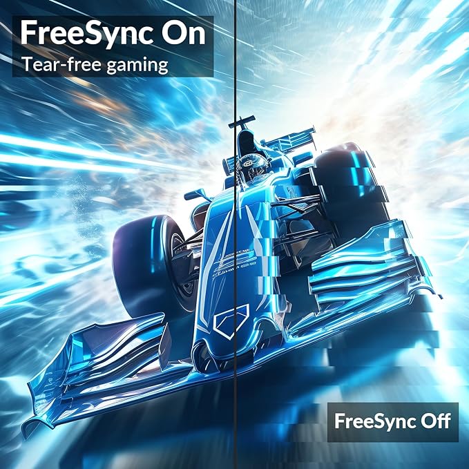 34 Inch Curved Gaming Monitor, UWQHD 3440x1440, 165Hz 1ms, Ultrawide 1500R, FreeSync, HDR, 99% sRGB, HDMI 2.0/DP 1.4, Eye Care, VESA Mountable, Tilt Adjustable