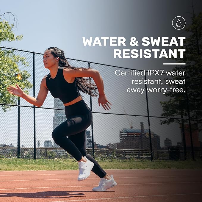 Raycon Fitness Bluetooth True Wireless Earbuds with Built in Mic 56 Hours of Battery, IPX7 Waterproof, Active Noise Cancellation, Awareness Mode, and Bluetooth 5.3 (Green)