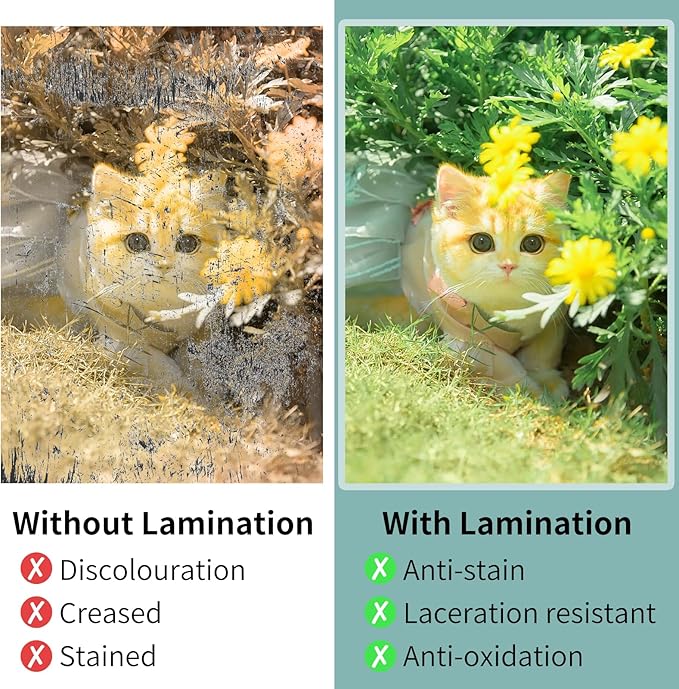 Laminating Sheets - 3Mil 3000 Pack Thermal Laminating Pouches, 9"x11.5" Clear Laminate Sheets for Schedules, Menus, Certificates, Art Drawings, Round Corner