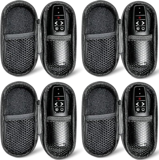 （4 Units） Presentation Clicker with 4 Cases Wireless Presenter Remote PowerPoint Pointer Slide Advancer for Mac Laptop PC Computer Keynote