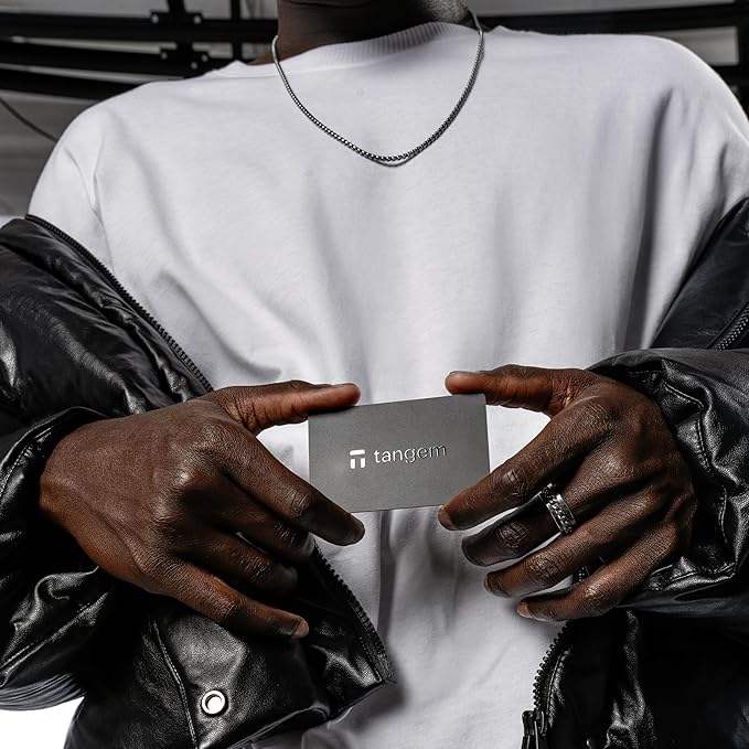 TANGEM Wallet Pack of 2 - Secure Crypto Wallet - Trusted Cold Storage for Bitcoin, Ethereum, NFT's & More Coins - 100% Offline Hardware Wallet