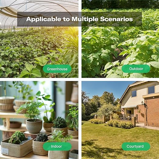 THIRDREALITY Smart Soil Moisture Sensor,Zigbee hub Needed,Accurate Measure,Capacitive Probe,Moisture/Temperature Meter for Garden Planting,Compatible with Homey,Hubitat, SmartThings,Home Assistant