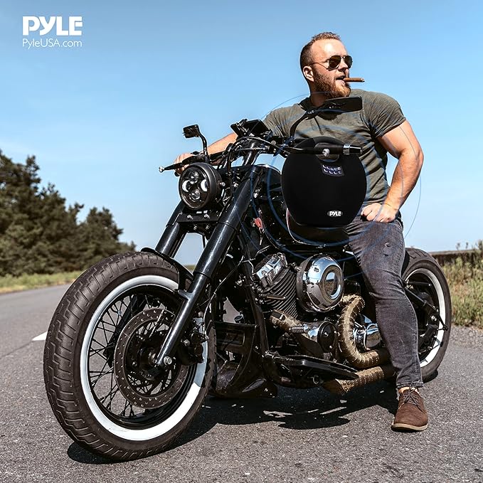 Pyle Mini IPX4 Waterproof Wireless Portable Bluetooth Speaker, with Built in Rechargeable Battery, Wireless Microphone, Clear Surround Sound, for Indoor and Outdoor Activities