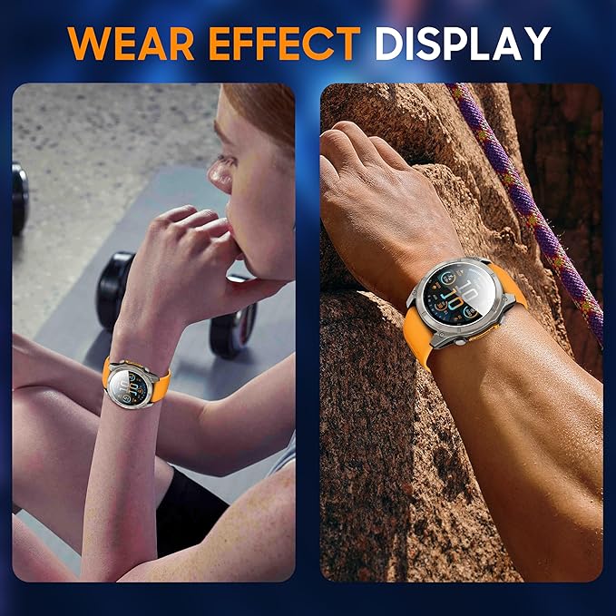 4 Pack Compatible with Garmin Fenix 8 51mm Tempered Glass Screen Protector,for Garmin Fenix 8 51mm Screen Protector Precise Fit,9H Hardness Scratch Resistance