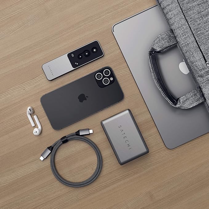 Satechi R1 Bluetooth Presentation Remote, Wireless Presenter for PowerPoint & Keynote, for MacBook Air/Pro M4, iPad Air/Pro M4/M3, iPad mini, Mac mini, iMac