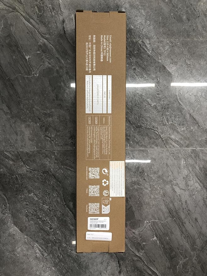 NEEWER Basics Travel Tripod for Camera, Compact Lightweight Portable DSLR Cam Stand with Ball Head, Arca Type QR Plate, Cell Phone Holder Compatible with iPhone Video Recording, Max Load 11 lbs, TP12