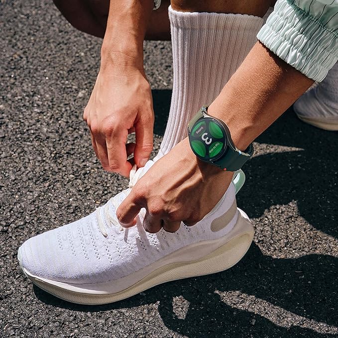 Samsung Galaxy Watch 7 40mm LTE AI Smartwatch w/Energy Score, Wellness Tips, Heart Rate Tracking, Sleep Monitor, Fitness Tracker, 2024, Green [US Version, 1Yr Manufacturer Warranty]