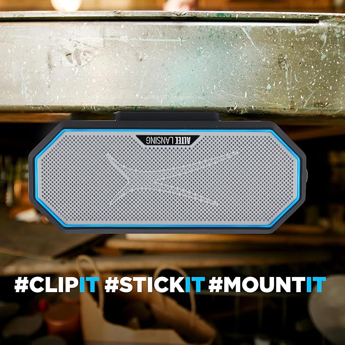 Altec Lansing - Portable Bluetooth Speaker HYDRABLAST 2.0, Waterproof IP67, 20W Output Power, Magnetic Bluetooth Speaker (Raiders)